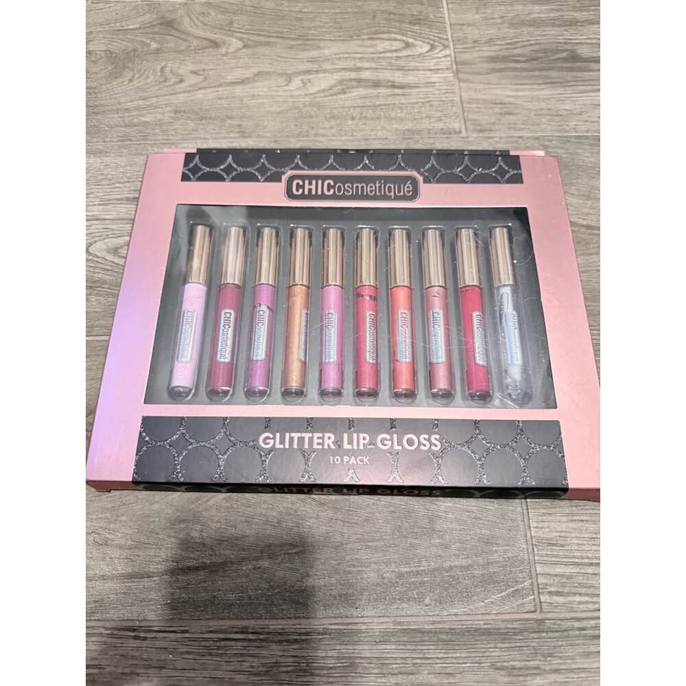 Chicosmetique lip glosses. Pack of 10